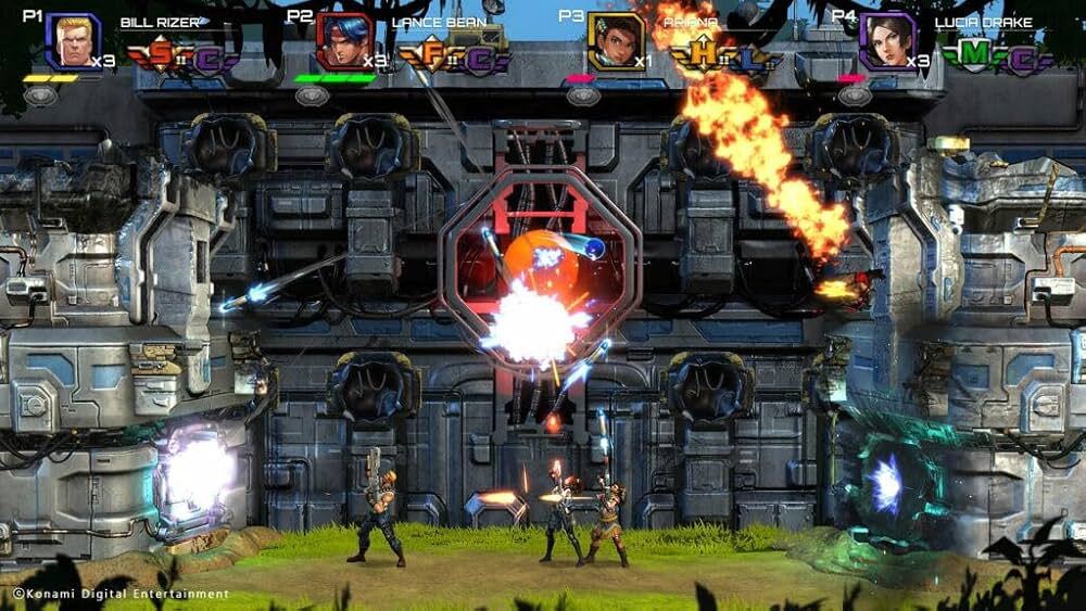 Nintendo Switch-Contra Operation Galuga-gameplay 11
