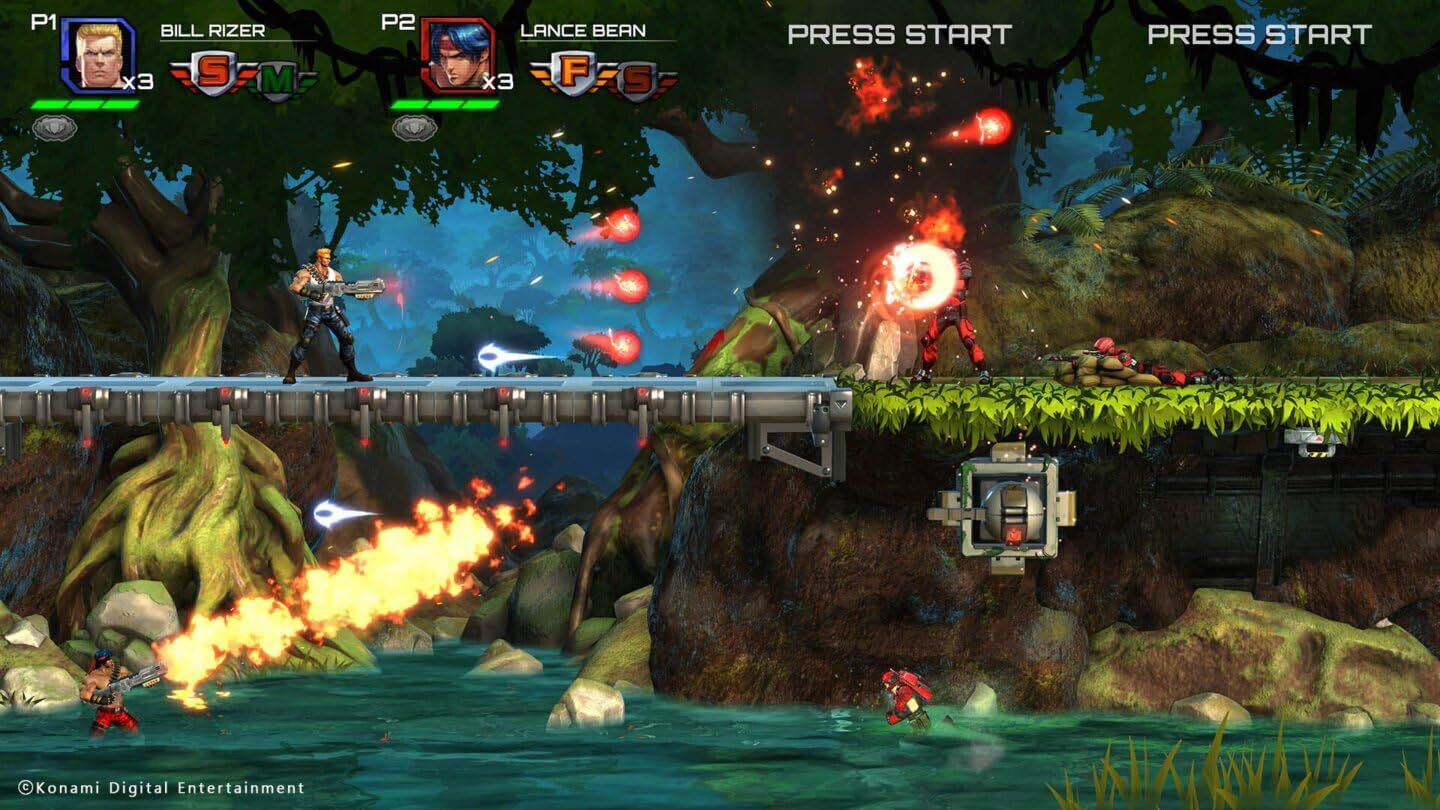 Nintendo Switch-Contra Operation Galuga-gameplay 2