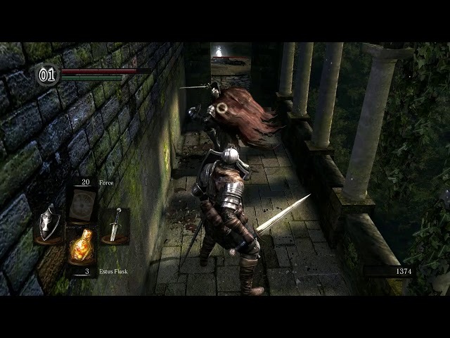 Nintendo Switch-Dark Souls-gameplay 1