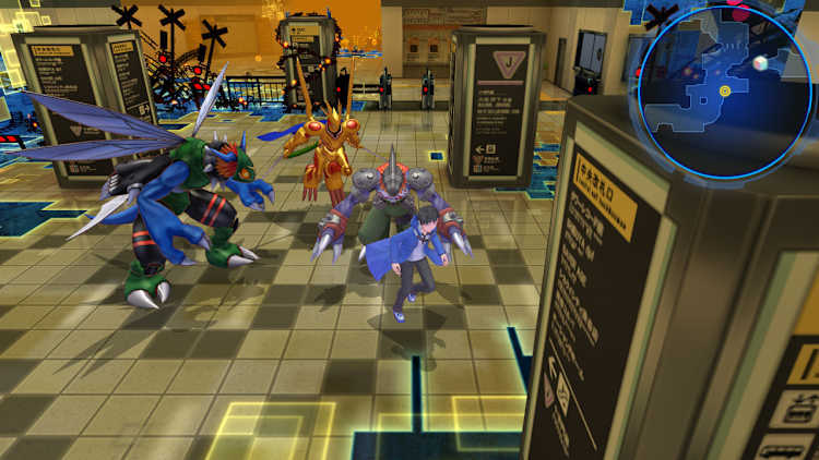 Nintendo Switch-Digimon Story Cyber Sleuth Complete Edition-gameplay