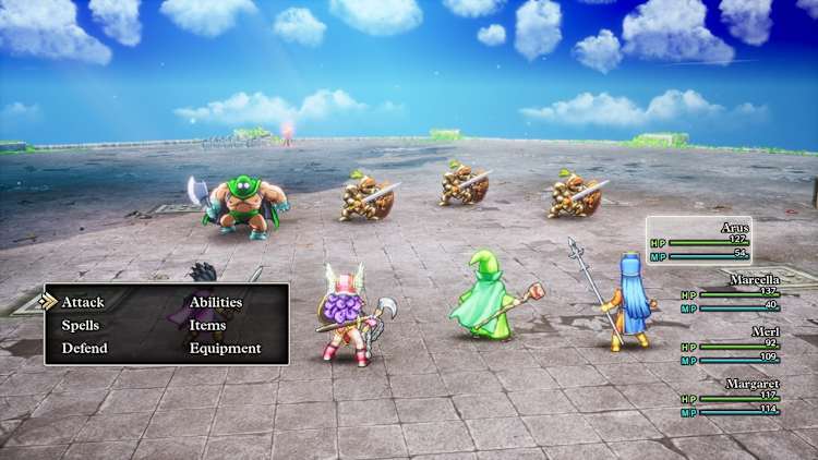 Nintendo Switch-Dragon Quest 3 HD 2D Remake Standard Edition-gameplay 1