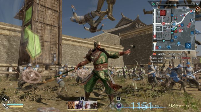 Nintendo Switch-Dynasty Warriors 9 Empires-gameplay 1