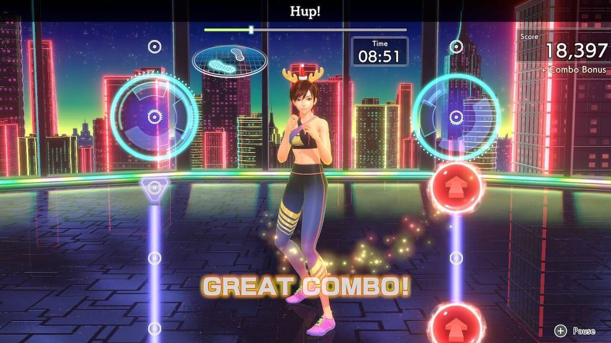 Nintendo Switch-Fitness Boxing-gameplay 3