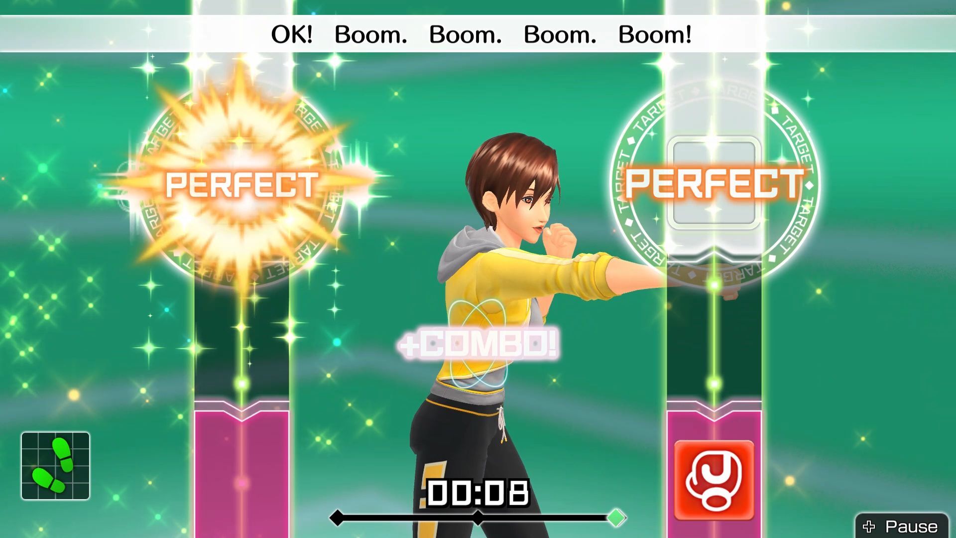 Nintendo Switch-Fitness Boxing-gameplay 2