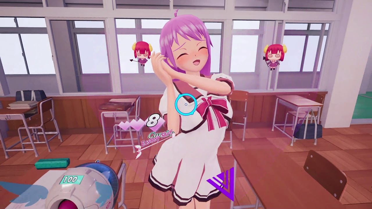 Nintendo Switch-Gal Gun 2-gameplay