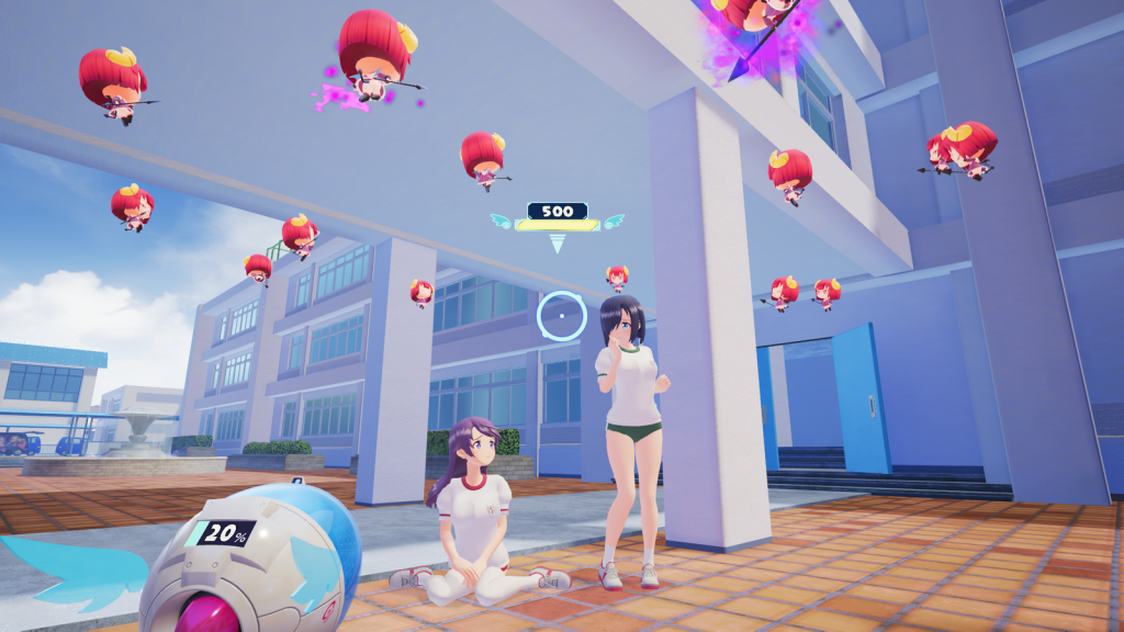 Nintendo Switch-Gal Gun 2-gameplay 11