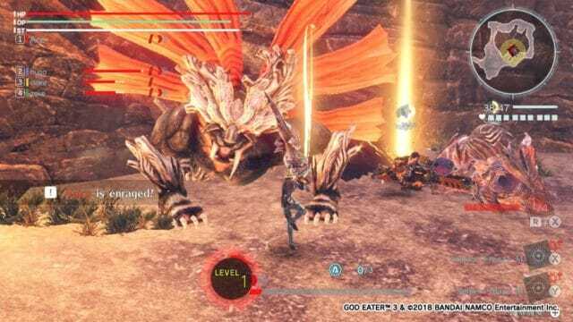 Nintendo Switch-God Eater 3-gameplay 2