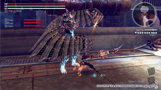 Nintendo Switch-God Eater 3-gameplay 1
