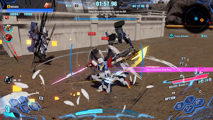 Nintendo Switch-Gundam Breaker 4 Standard Edition-gameplay