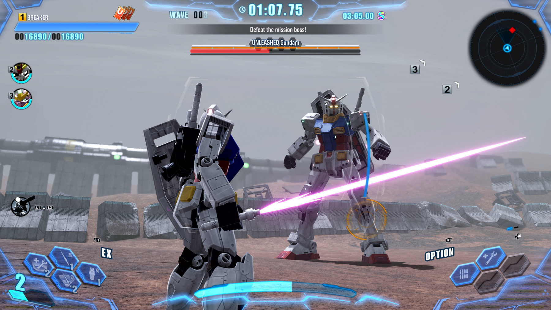 Nintendo Switch-Gundam Breaker 4 Standard Edition-gameplay 4