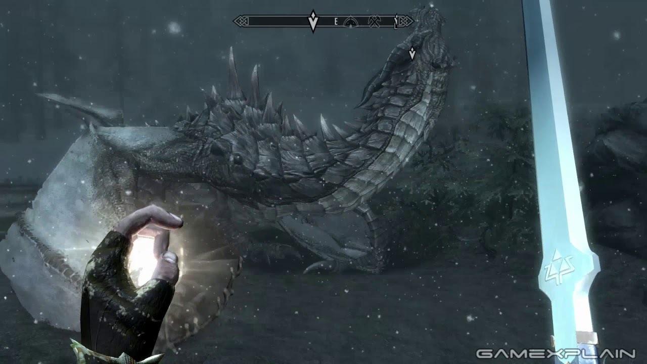 Nintendo Switch-The Elder Scroll Skyrim-gameplay 1