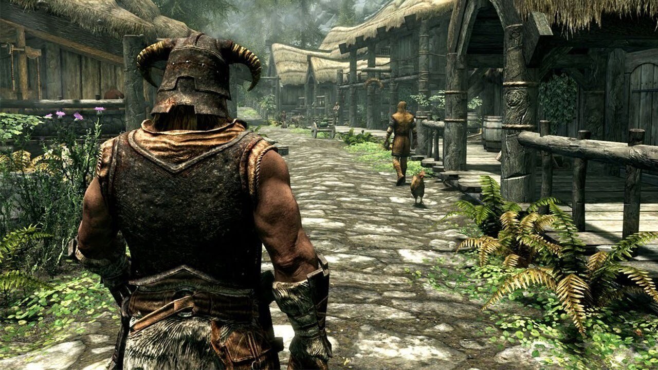Nintendo Switch-The Elder Scroll Skyrim-gameplay