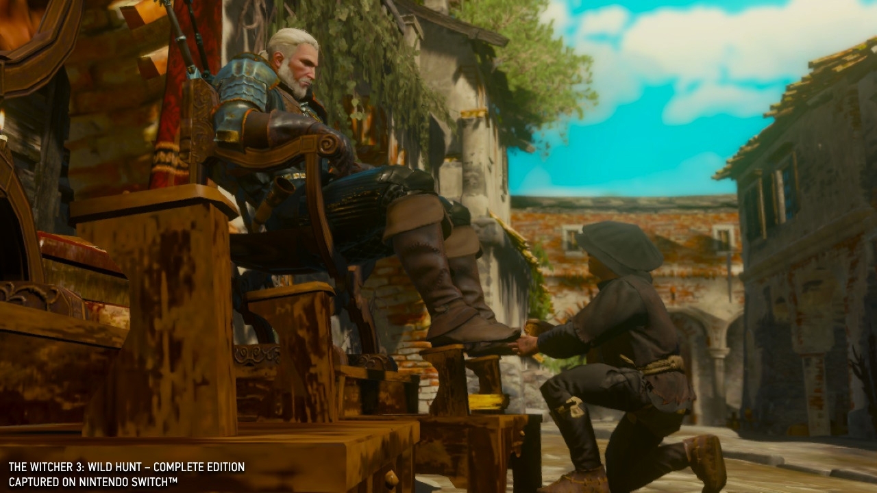 Nintendo Switch-The Witcher 3 Wild Hunt Complete Edition-gameplay 6