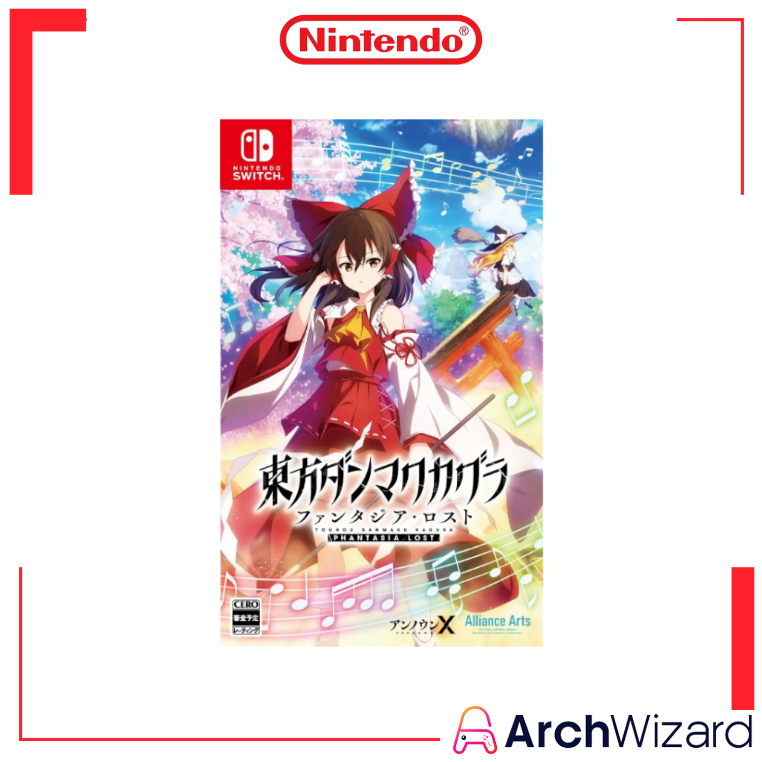 Touhou Danmaku Kagura Phantasia Lost Standard Edition