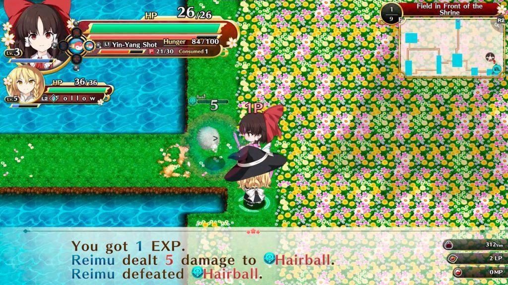 Nintendo Switch-Touhou Genso Wandererer Foresight Standard Edition-gameplay 6