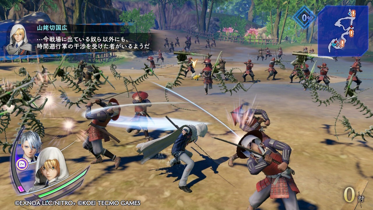 Nintendo Switch-Touken Ranbu Muso-gameplay 8