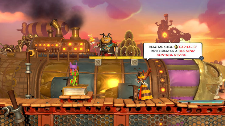 Nintendo Switch-Yooka-Laylee and the Impossible Lair-gameplay 11