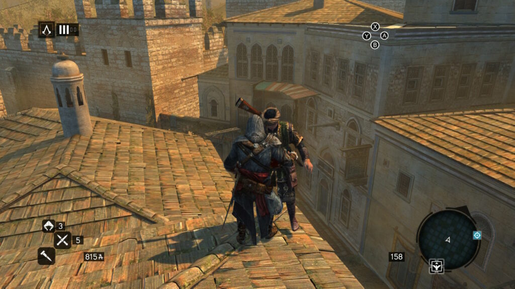 Nintendo Switch-Assassins Creed The Ezio Collection-gameplay 5