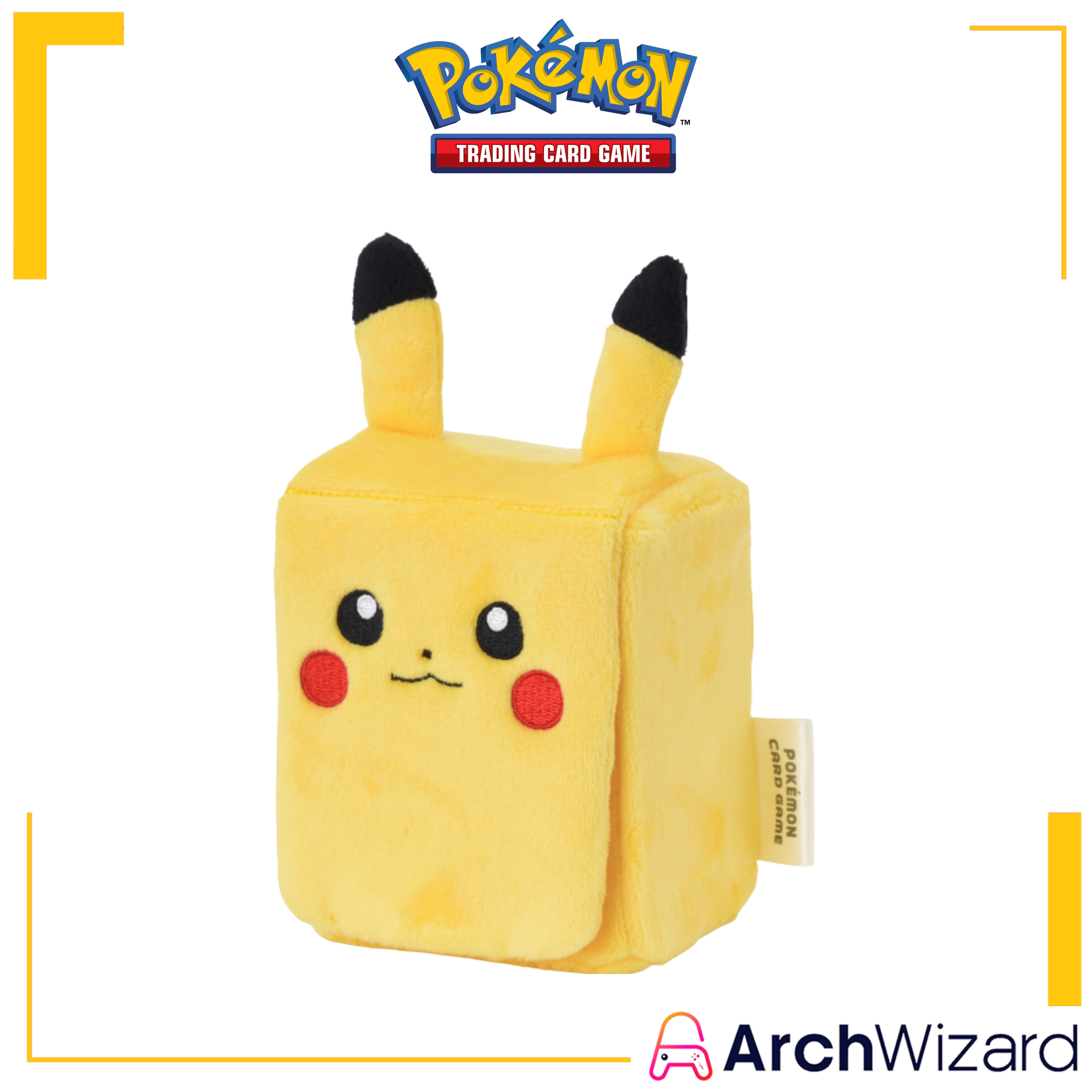 Trading Card Game TCG Pokemon Plush Deck Case Pikachu 9343099 SGPBN (1)