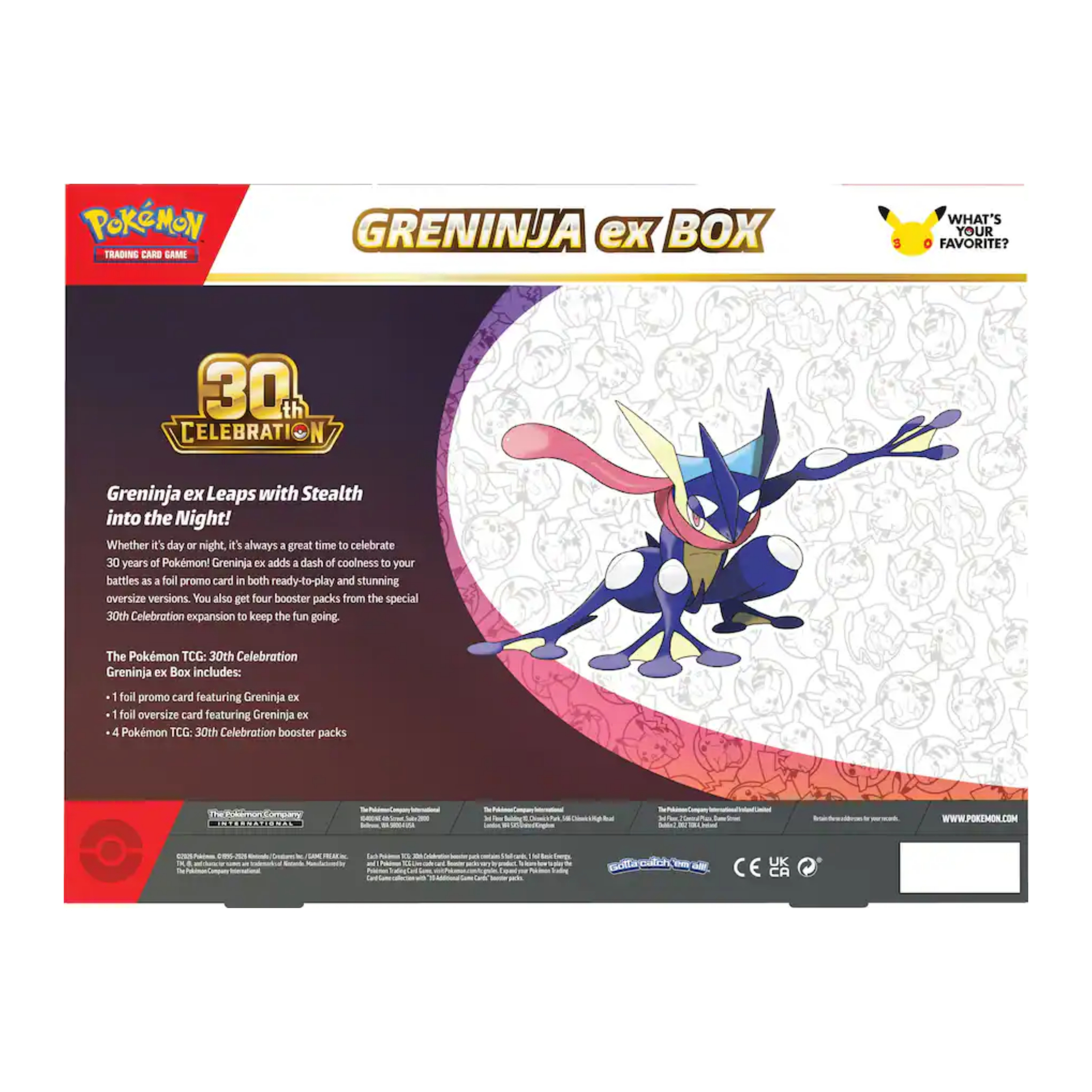 30th Celebration Ex Box Assortment 10-10463-120 (5)