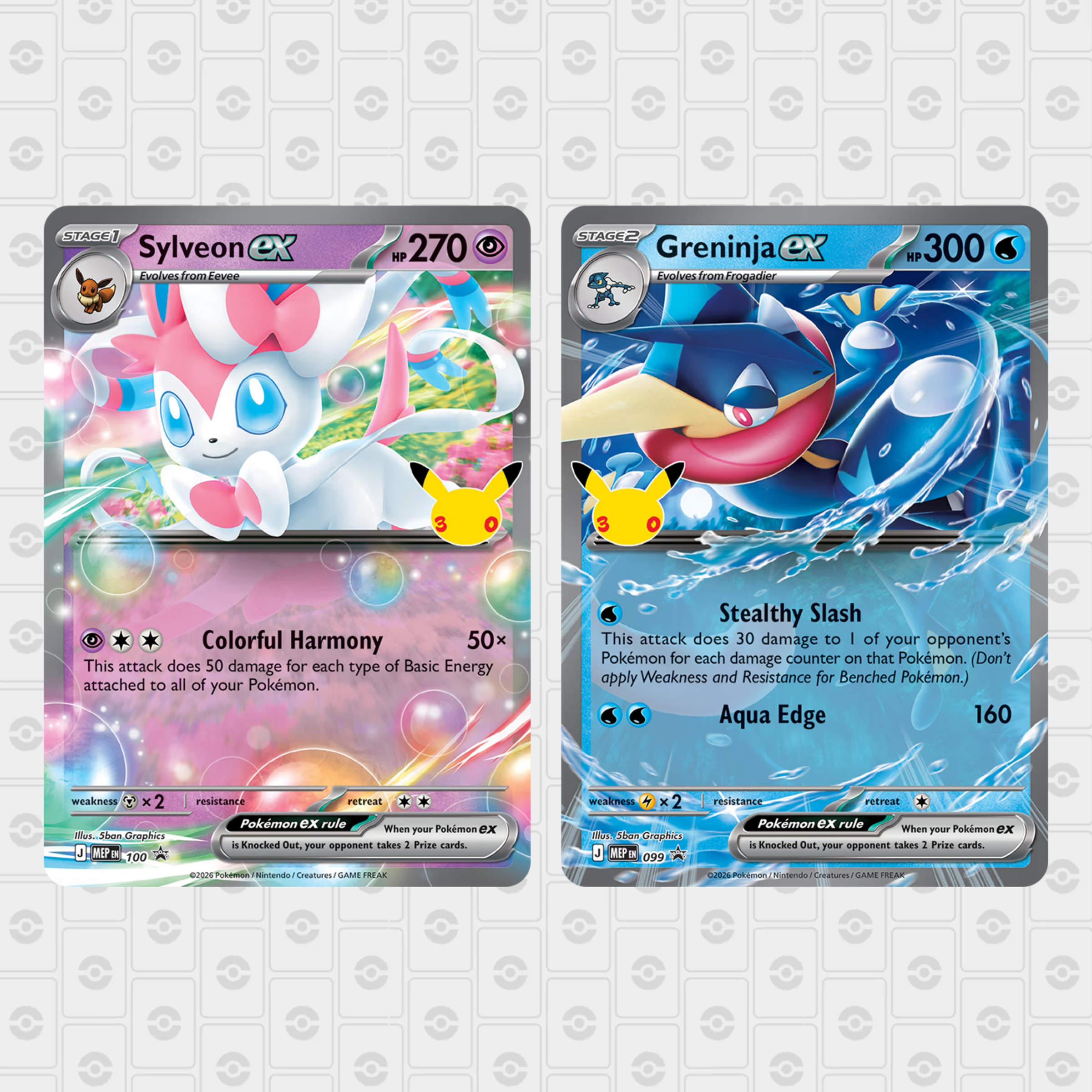 30th Celebration Ex Box Assortment 10-10463-120 (4)