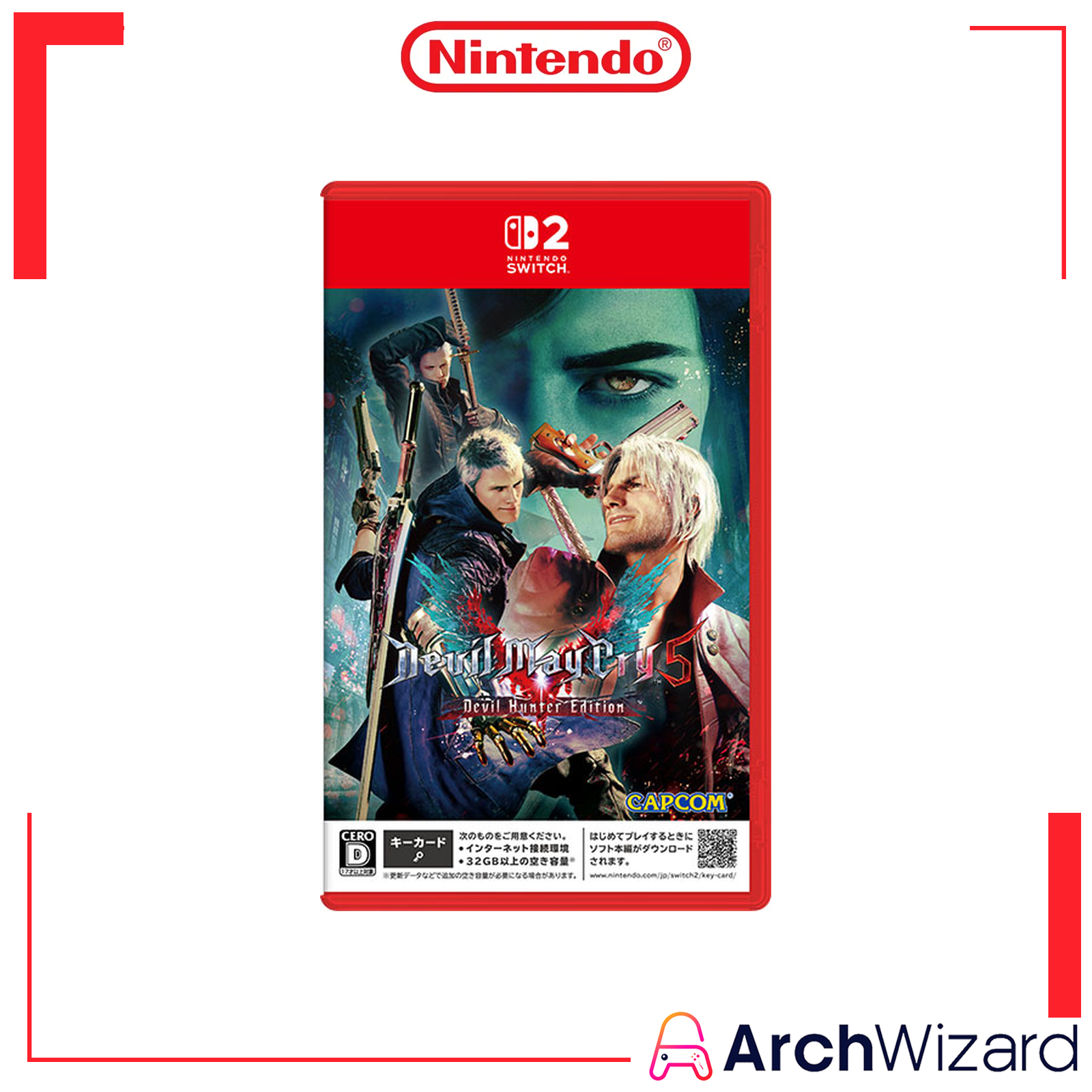 Cover Image_NS2_Devil May Cry 5 Devil Hunter Edition_2_Edition2