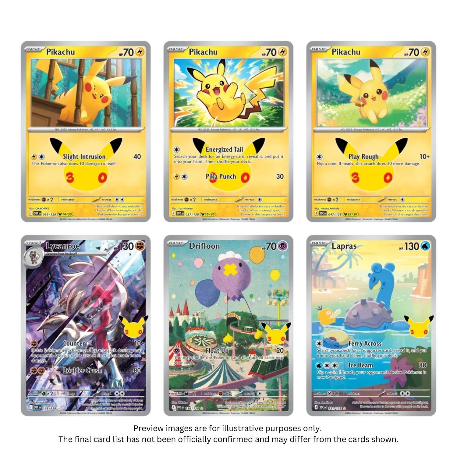 Mega M6a 30th Celebration Booster Pack JPNBN (10 packs) (4)