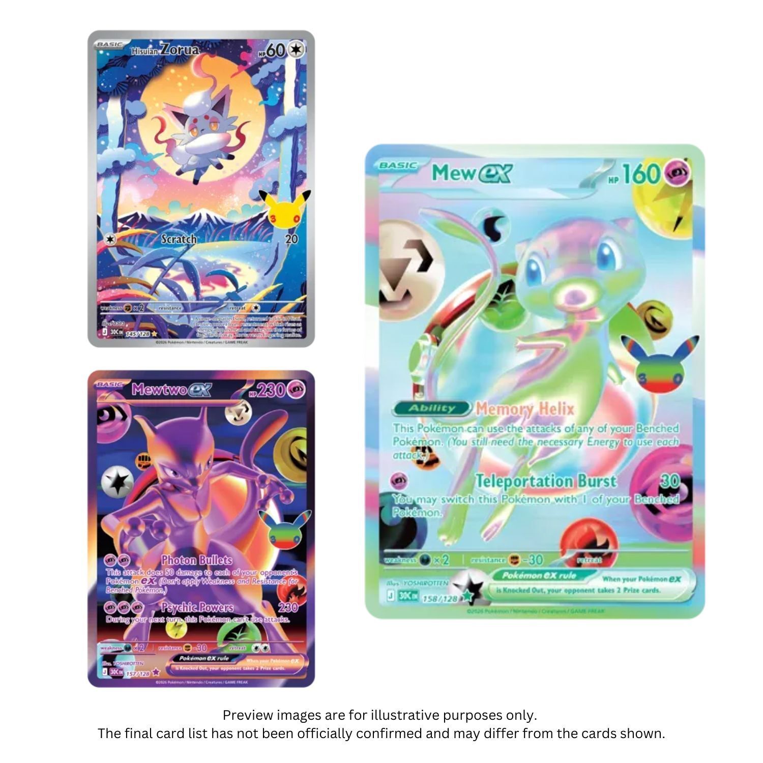 Mega M6a 30th Celebration Booster Pack JPNBN (10 packs) (5)