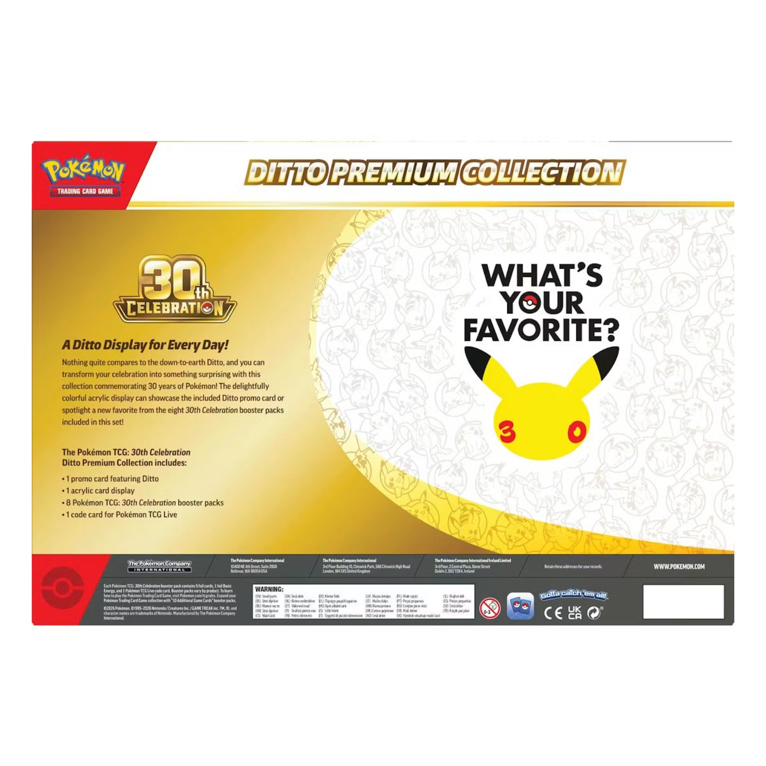 Pokemon TCG 30th Celebration Display Box (3)