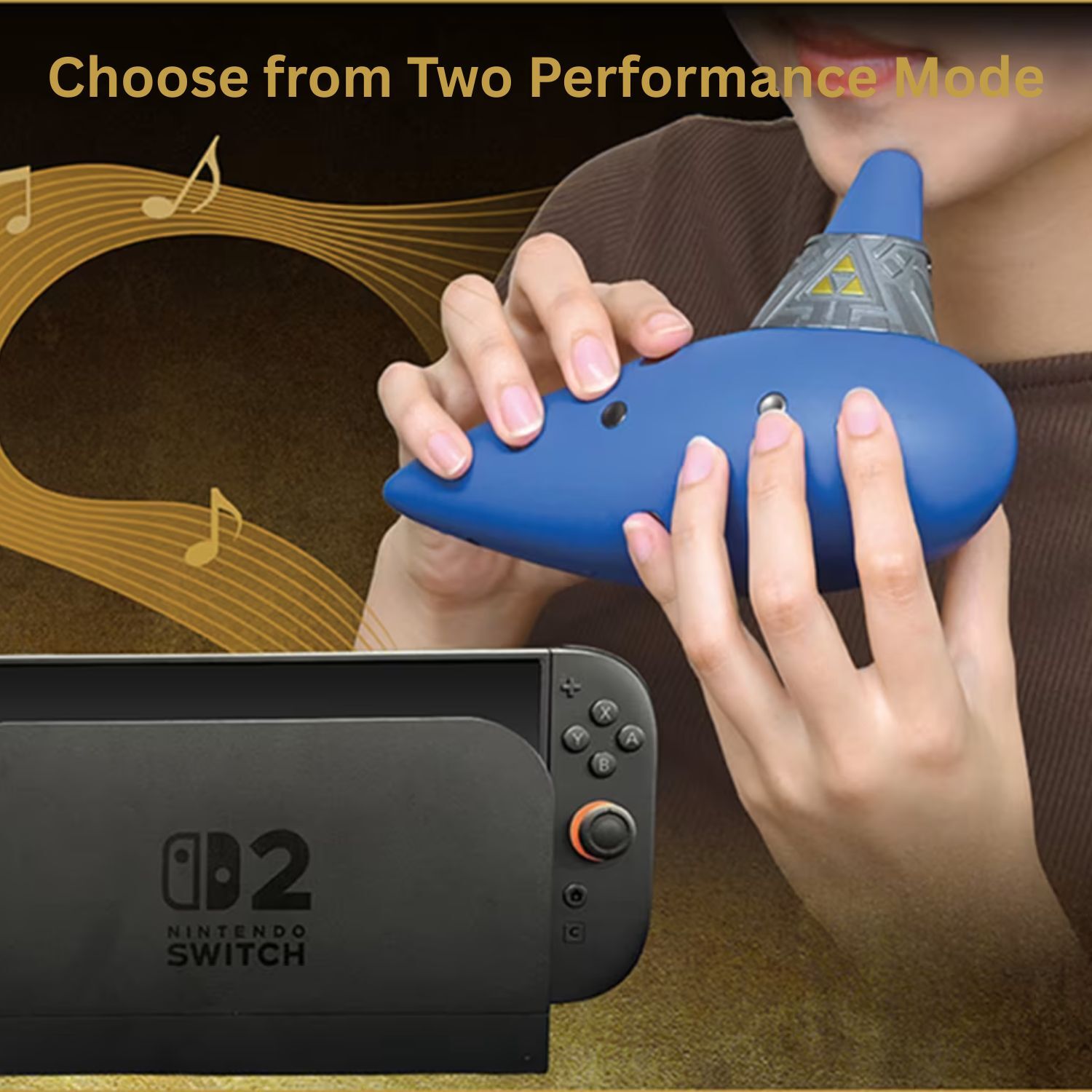 Hori Electric Ocarina of Time (The Legend of Zelda Series) for NS2 ArchWizard (4)