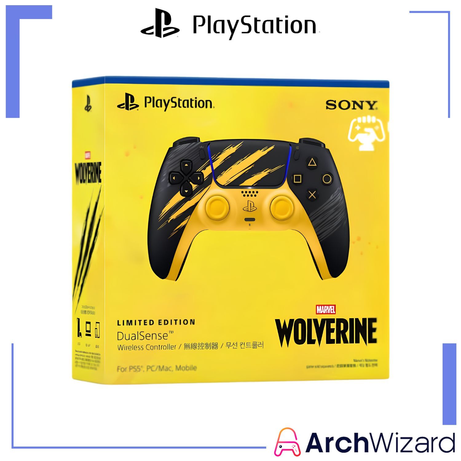 PlayStation 5 DualSense Wireless Controller Wolverine Limited Edition (1)