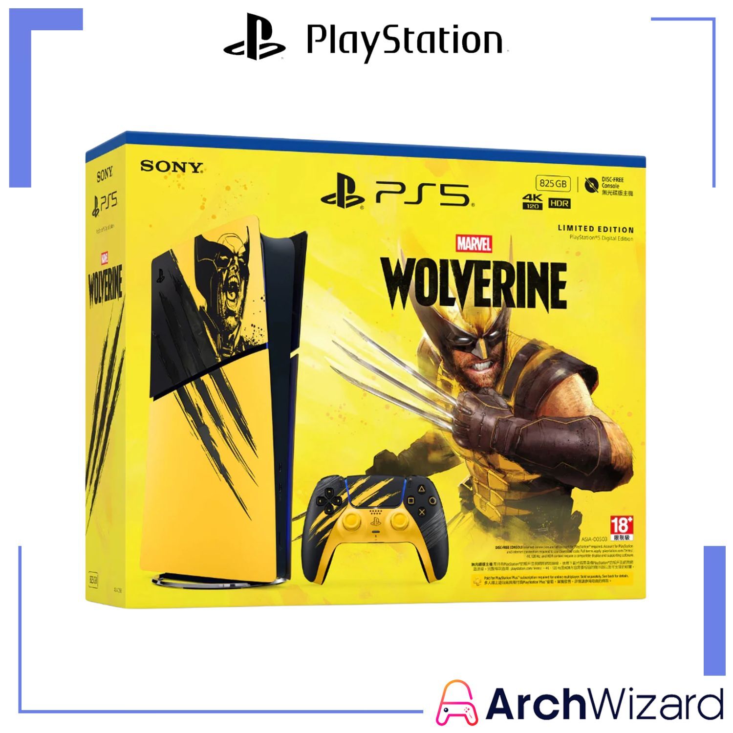PS5 Slim Digital Wolverine (1)