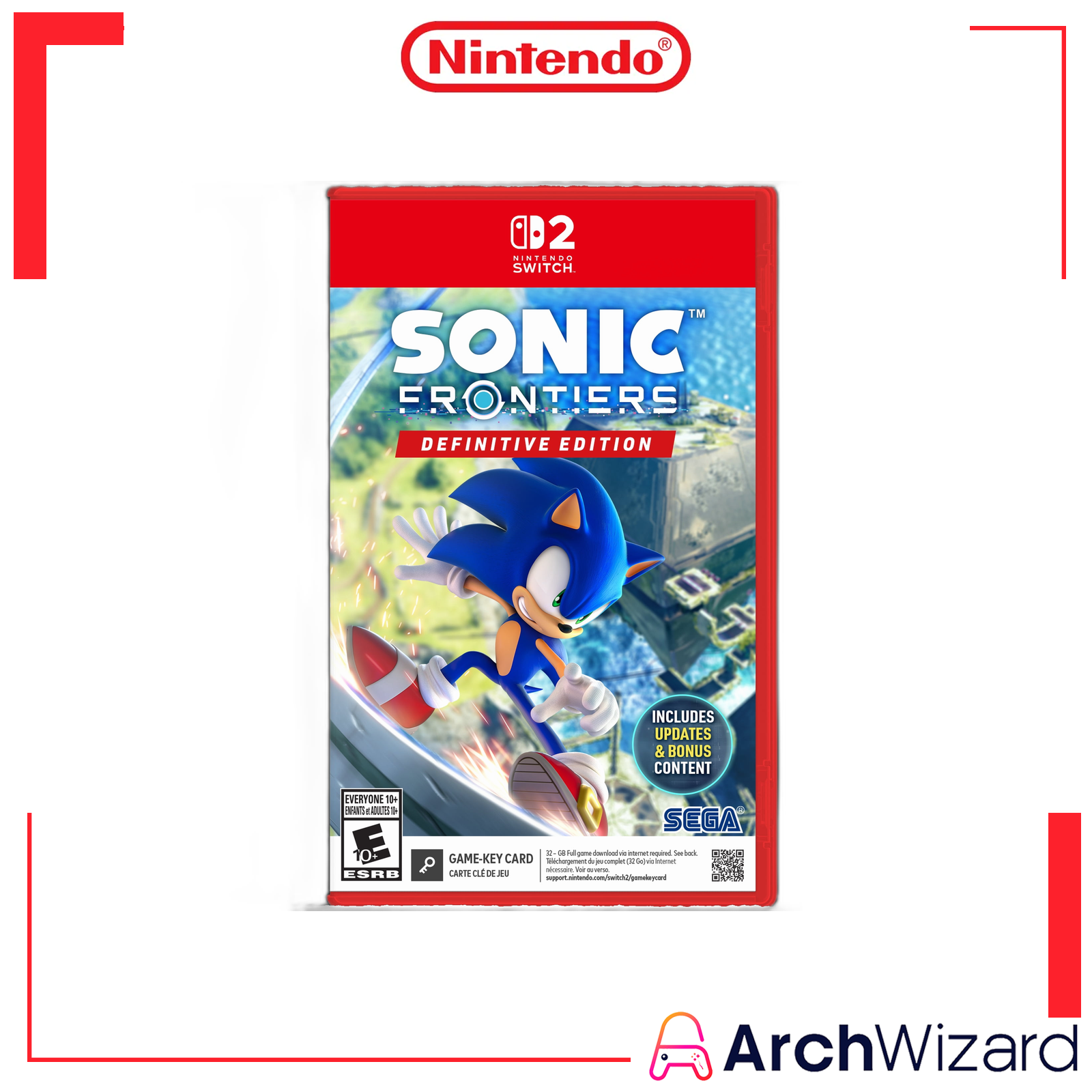 Sonic Frontiers - Definitive Edition Switch 2 (1)