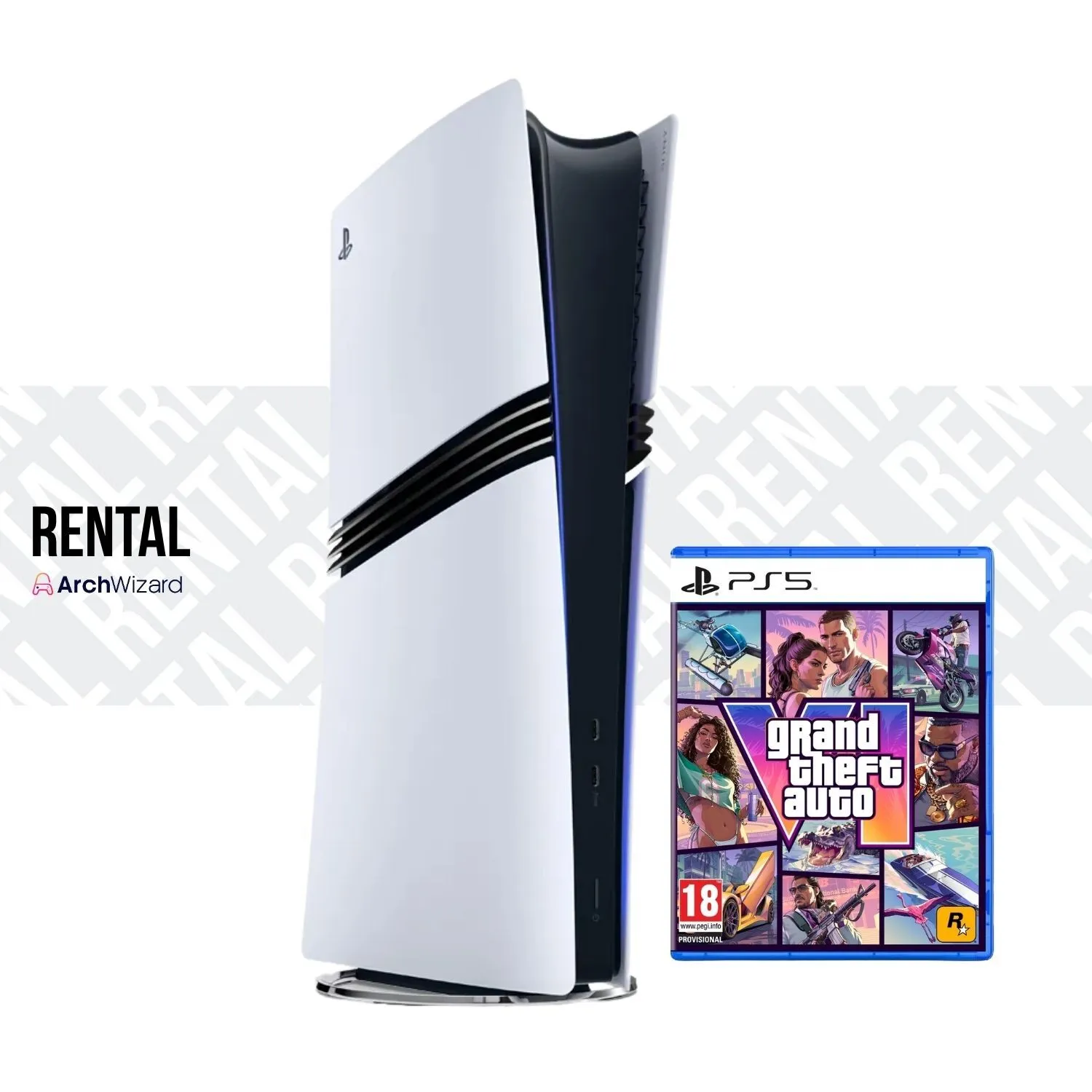 PlayStation 5 Grand Theft Auto 6 Rental - ArchWizard - PS5 GTA6 (1)