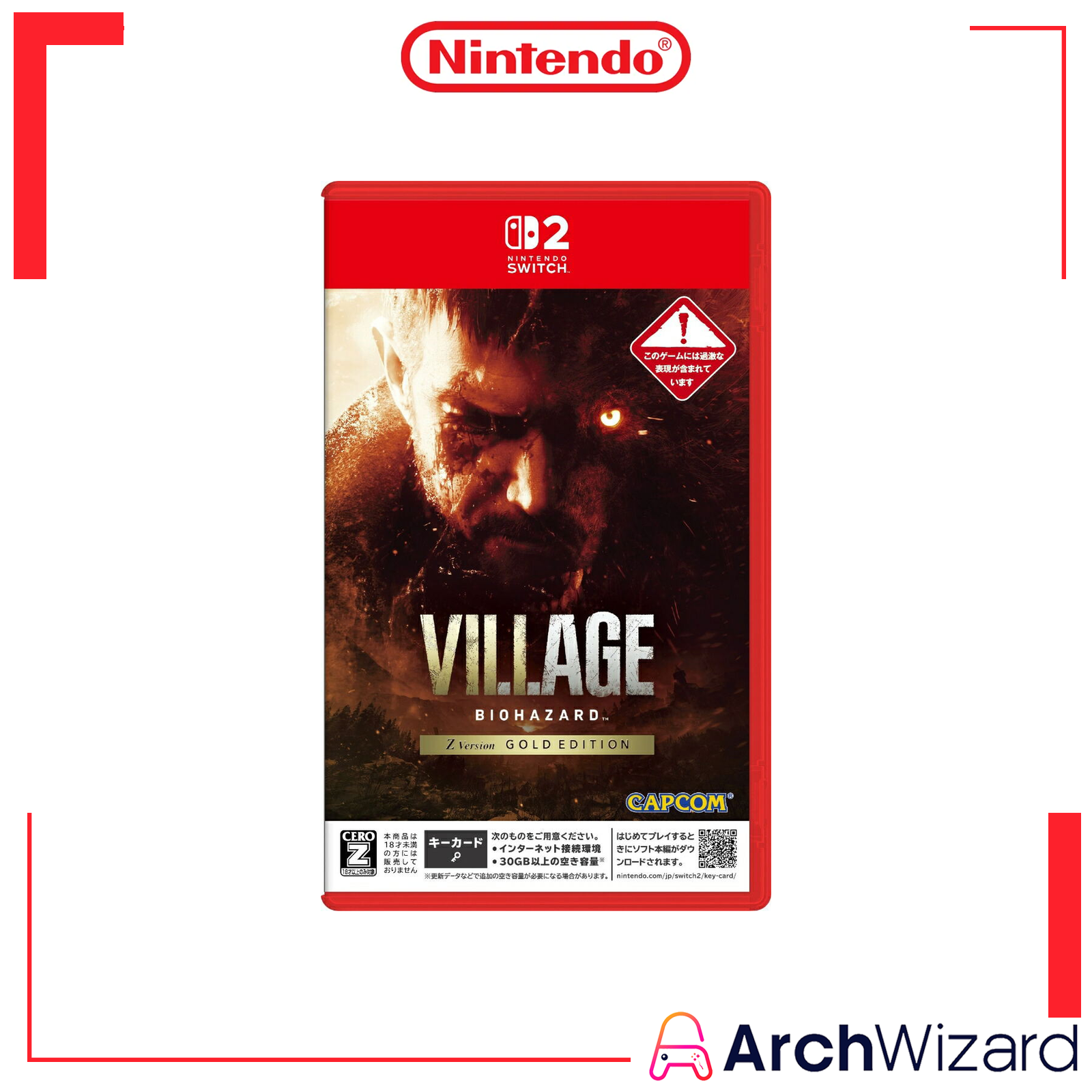 Cover Image_NS2_Resident Evil Village Gold Edition_3_Edition2