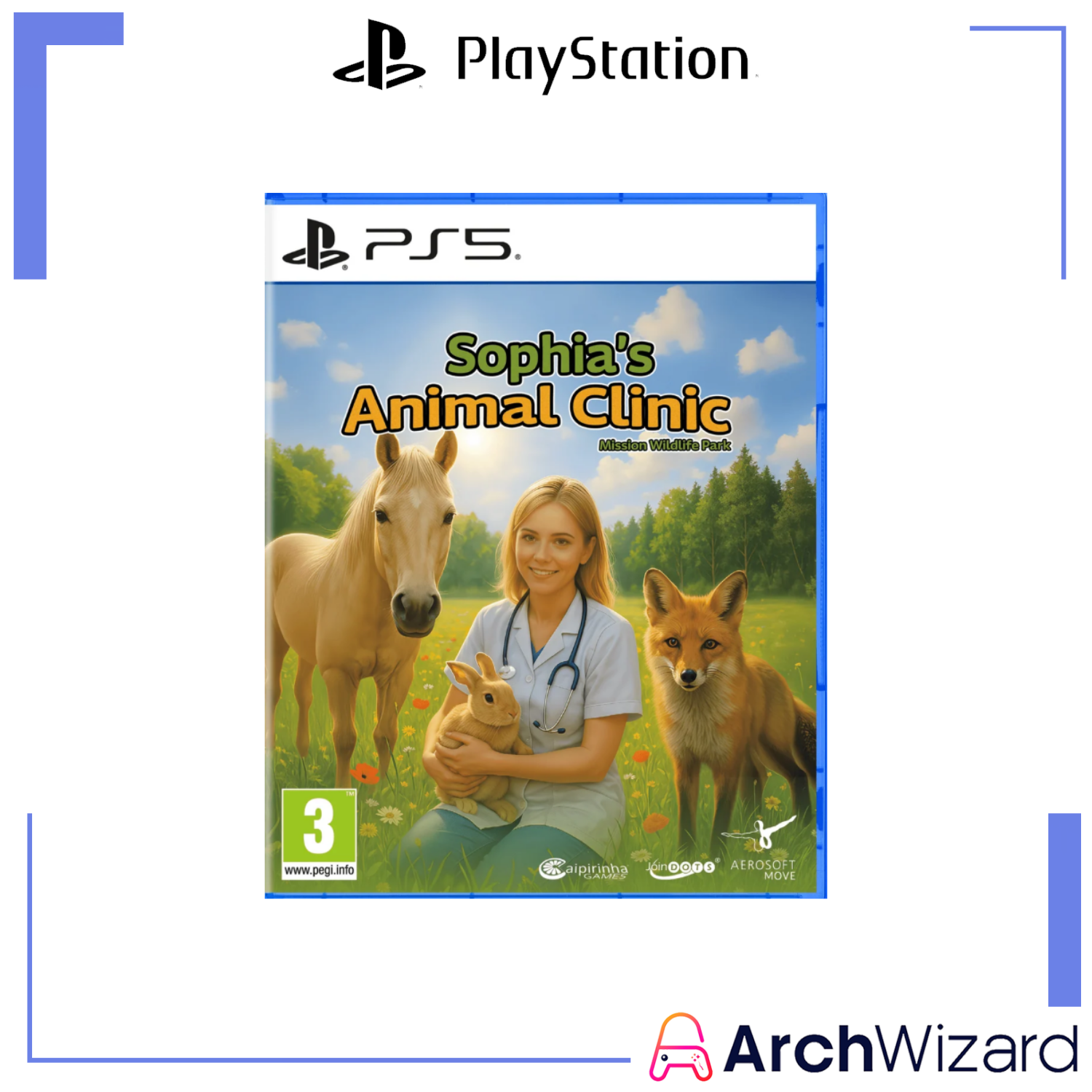 Sophias Animal Clinic Mission Wildlife Park (PS5 Game) (2)