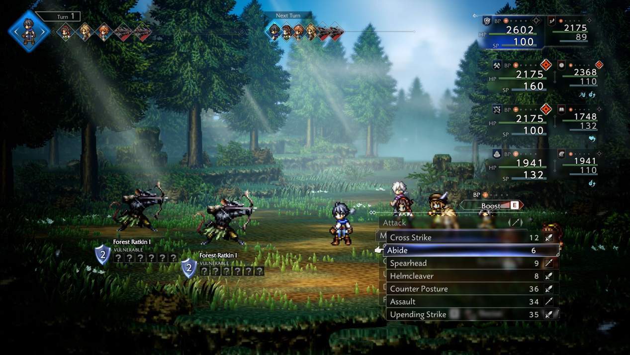 PlayStation 5-Octopath Traveler Standard Edition-gameplay 1