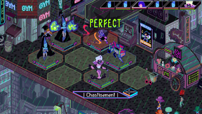 Keylocker Turn Based Cyberpunk Action (PS5 Game) (5)