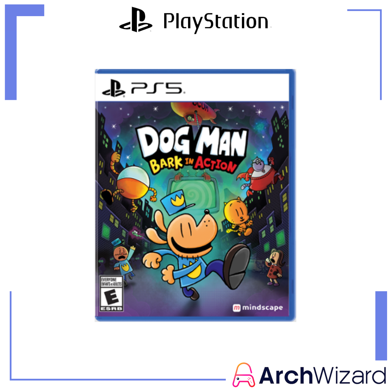 Dog Man Bark In Action (PS5 Game) (2)