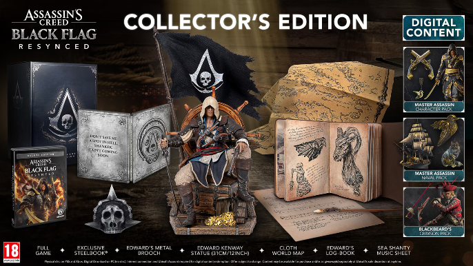 Assassin's Creed Black Flag Resynced Collector Edition (PS5 Game) (3)