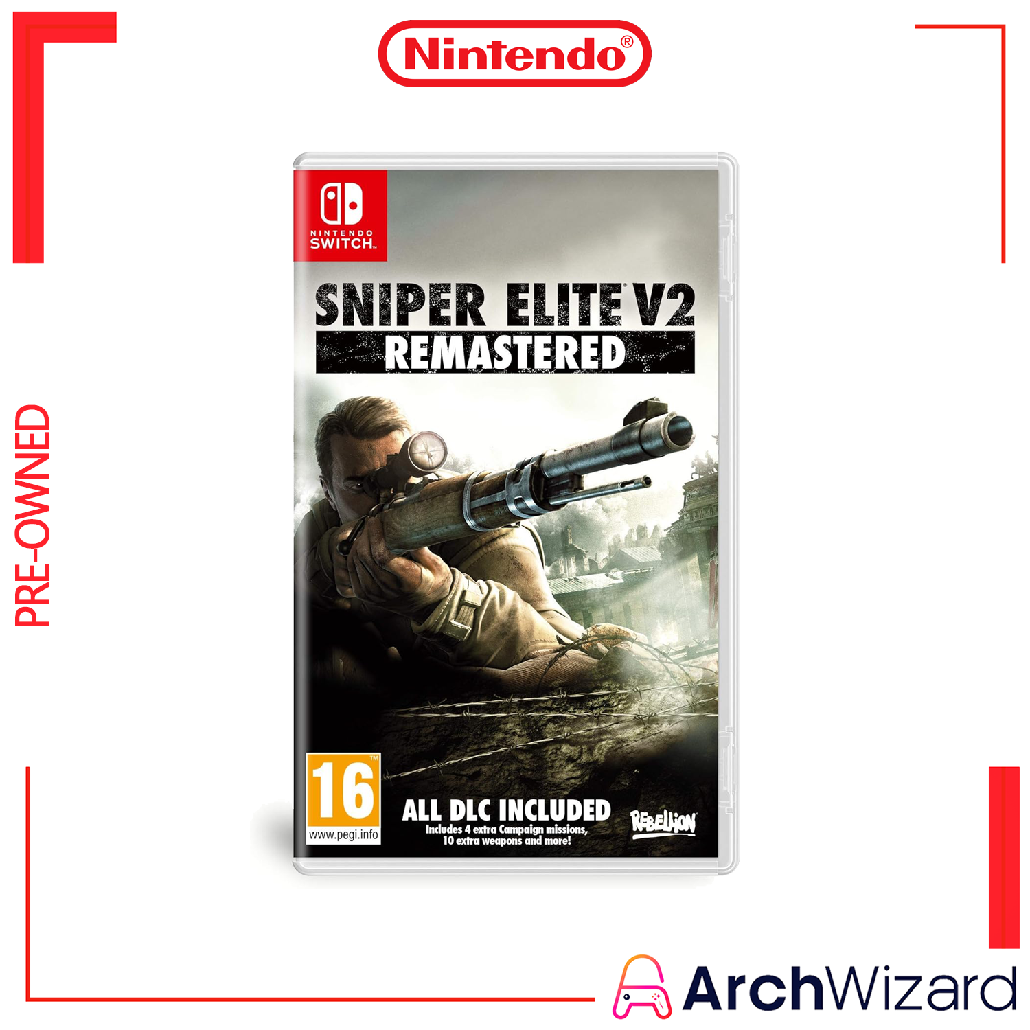 Sniper Elite V2 Remastered (Nintendo Switch) – ArchWizard