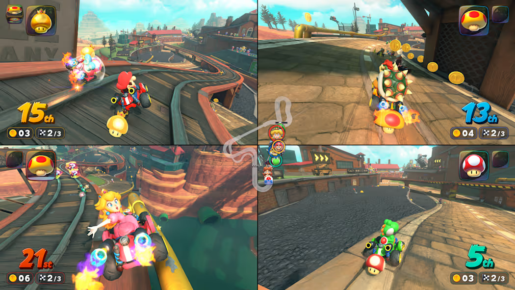 Mario Cart World 6