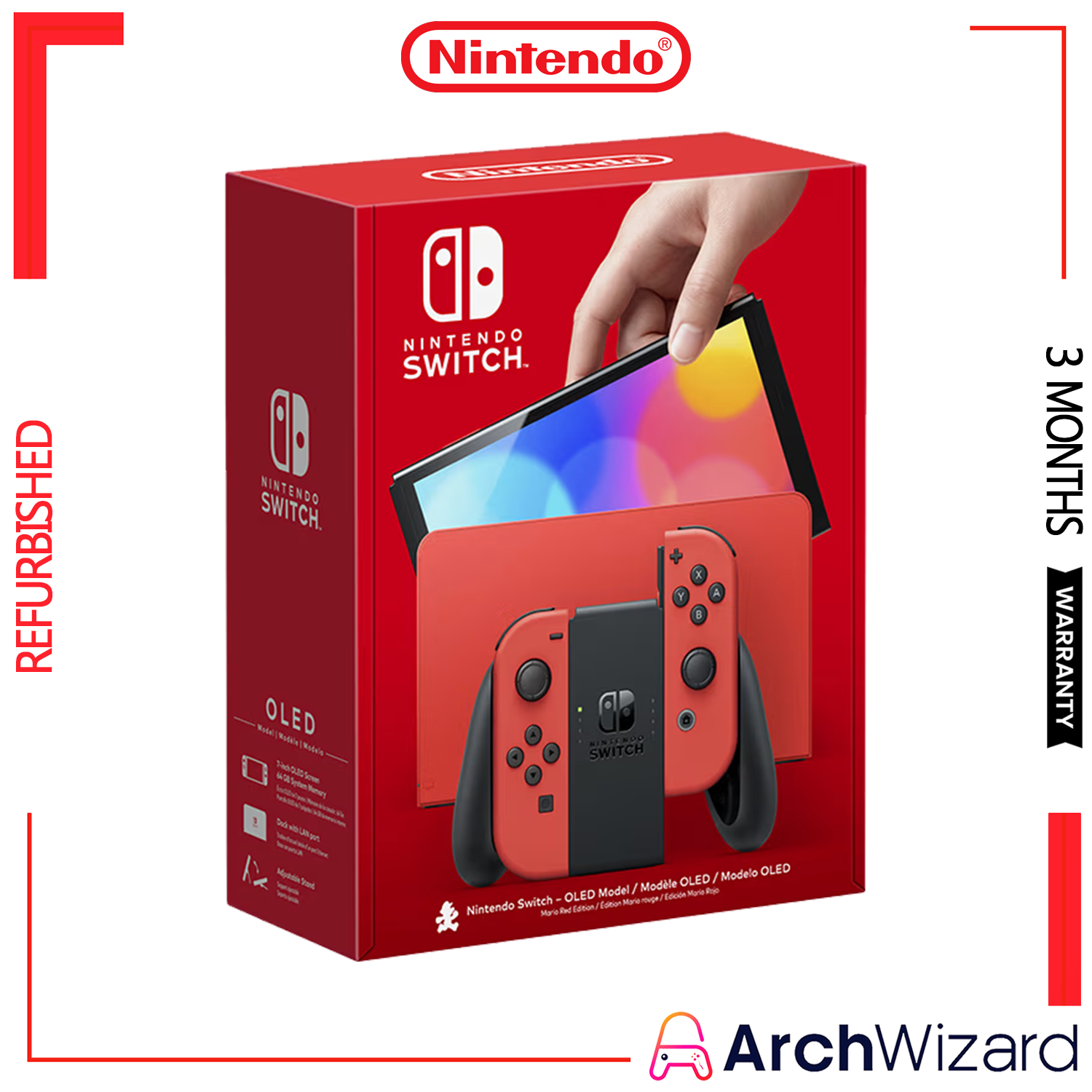 7. NS OLED Mario Red