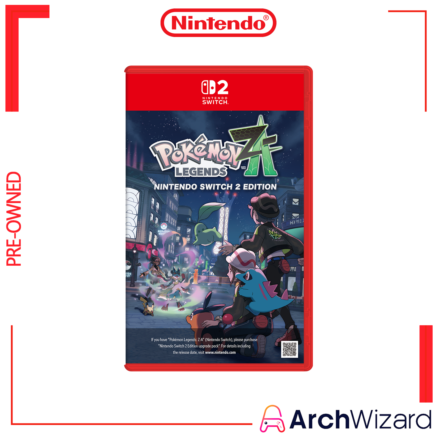 Pokemon Legends Z-A Pre-Ownecd