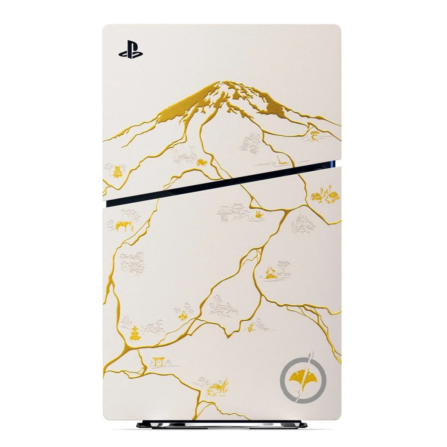 PS5 Slim Disc Ghost Of Yotei Gold Limited Edition Bundle Image 2