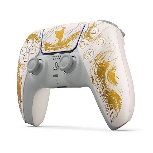 PS5 Dualsense Controller Ghost Of Yotei Gold Limited Edition Image 3