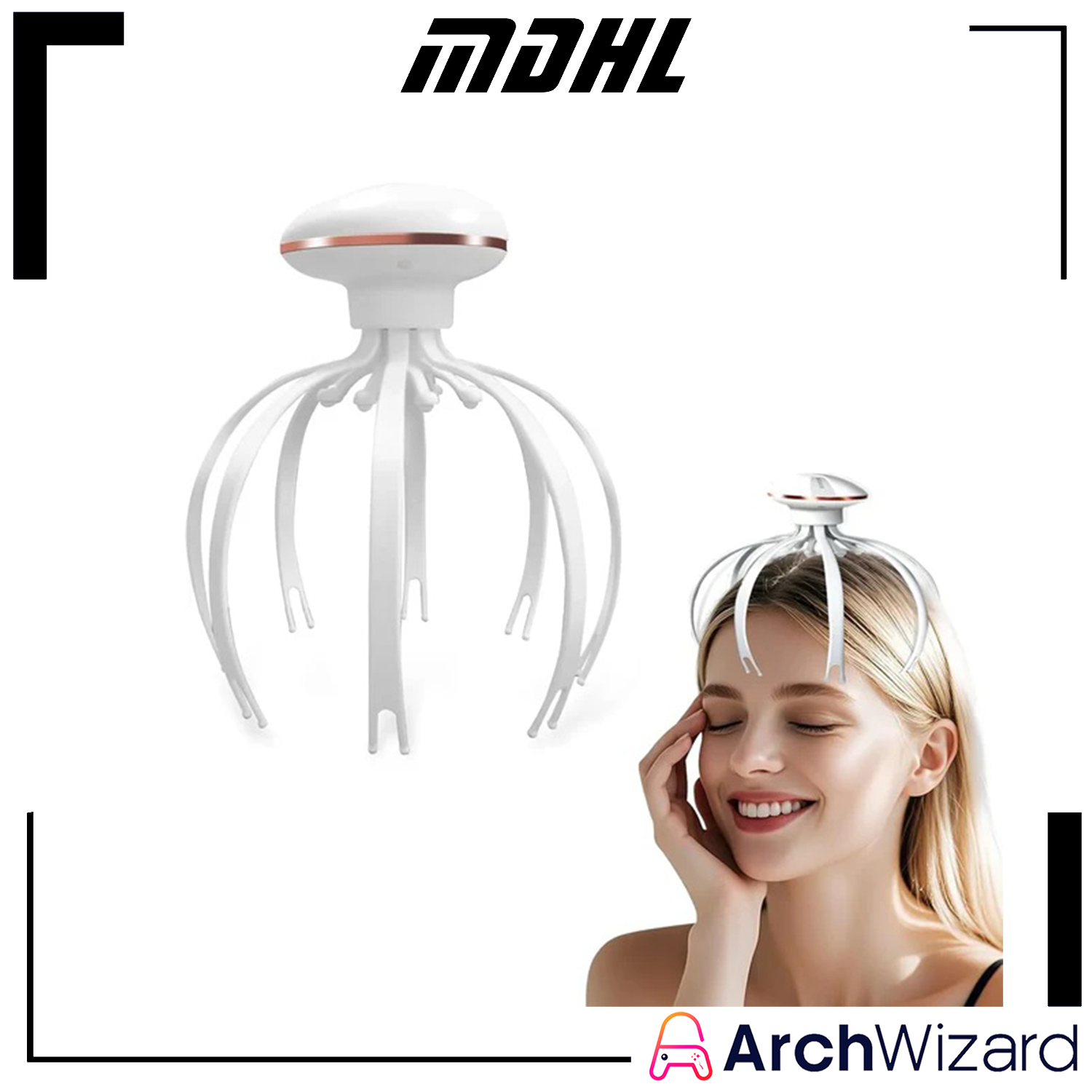 Eight Claw Head Massager MDHL Cover