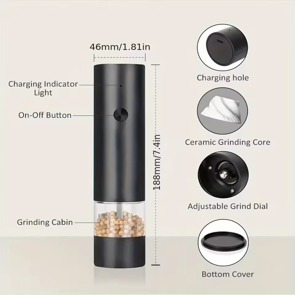 Electric Pepper Grinder 1