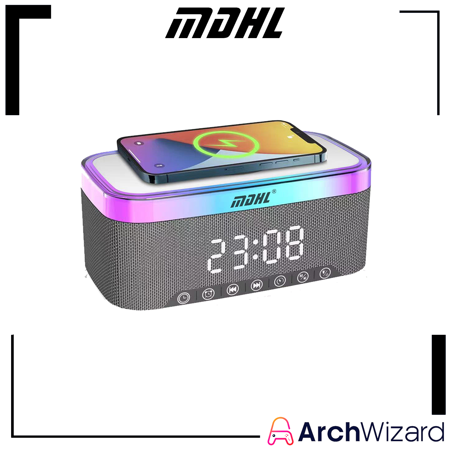 MDHL Wireless Charging Bluetooth Speakers