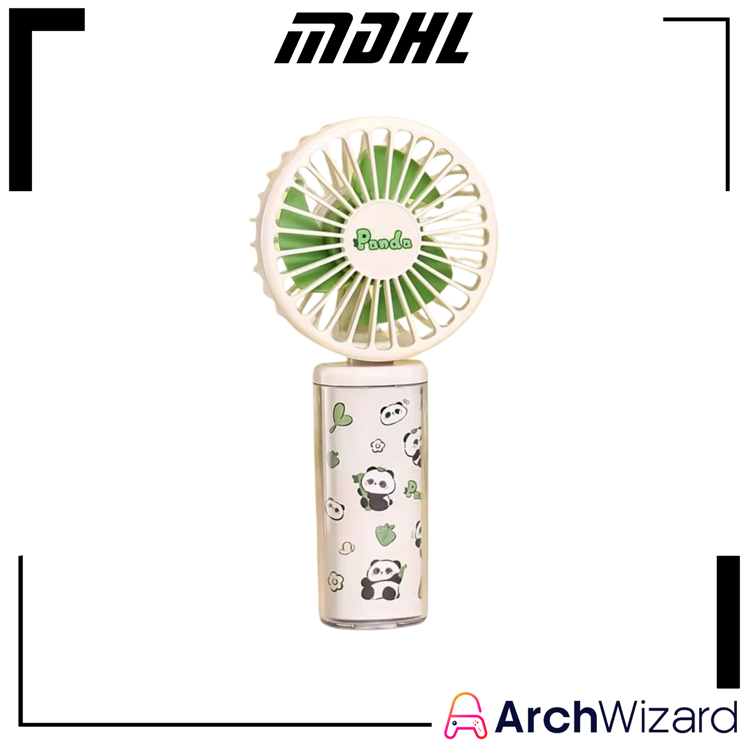 MDHL Panda Themed Fan Cover